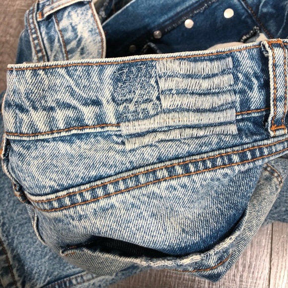 REVICE Denims Women’s Cross Button Straight Leg Jeans Size 27 - Picture 10 of 12